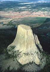 devils tower Wyoming photo by corbis image/rowell